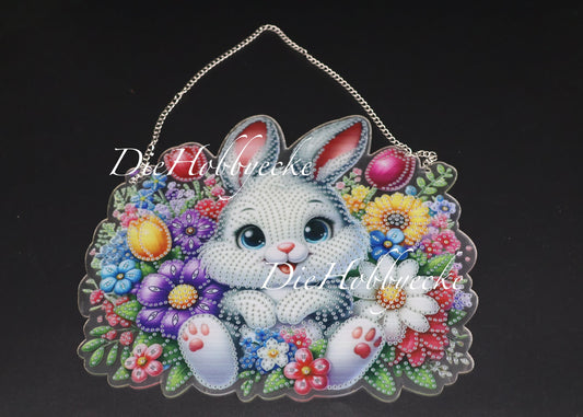 Diamond Painting Osterhäschen Aufhänger