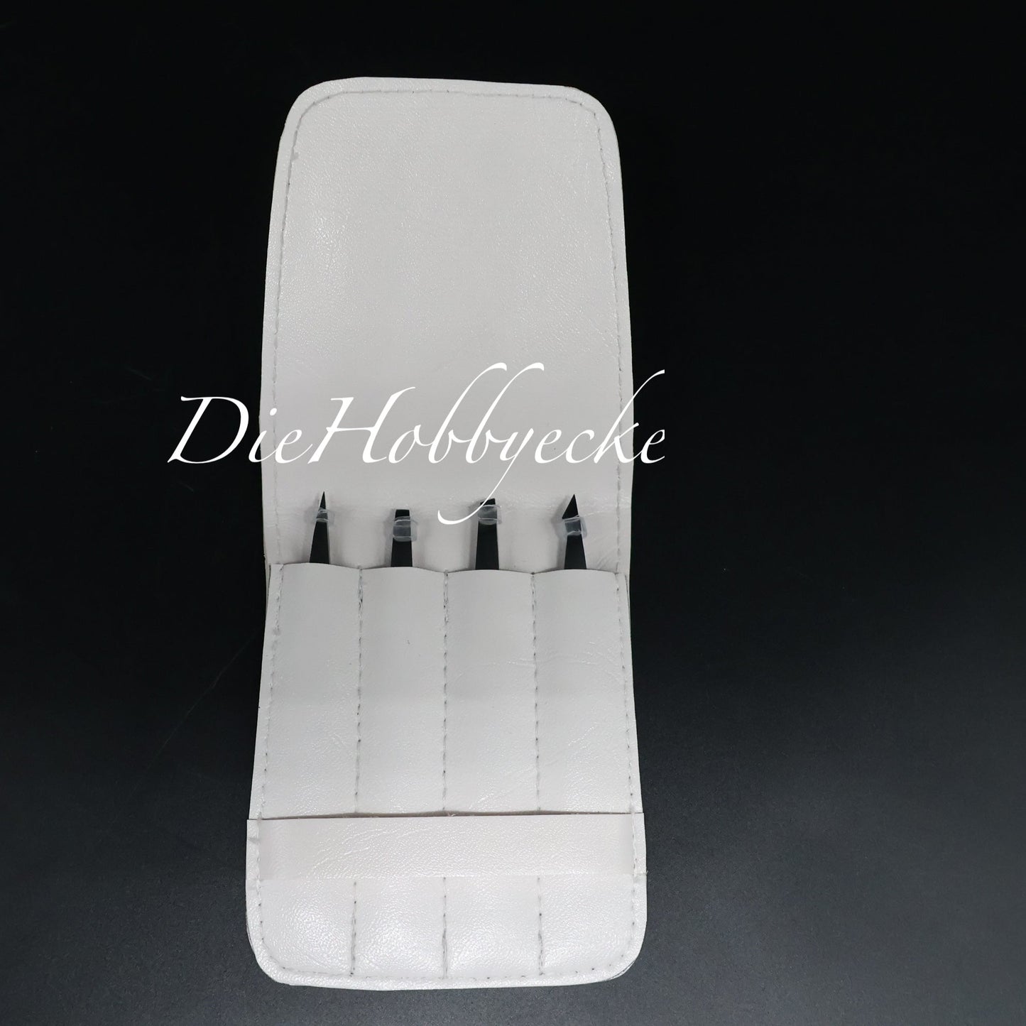 Diamond Painting Pinzetten-Täschchen mit 4 verschiedenen Pinzetten