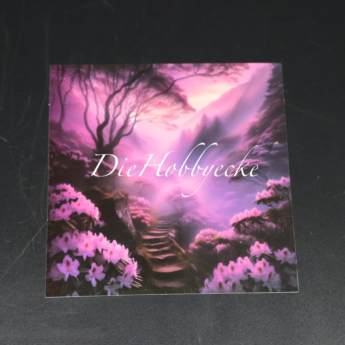Diamond Painting Release Paper Motiv asiatischer Wanderweg