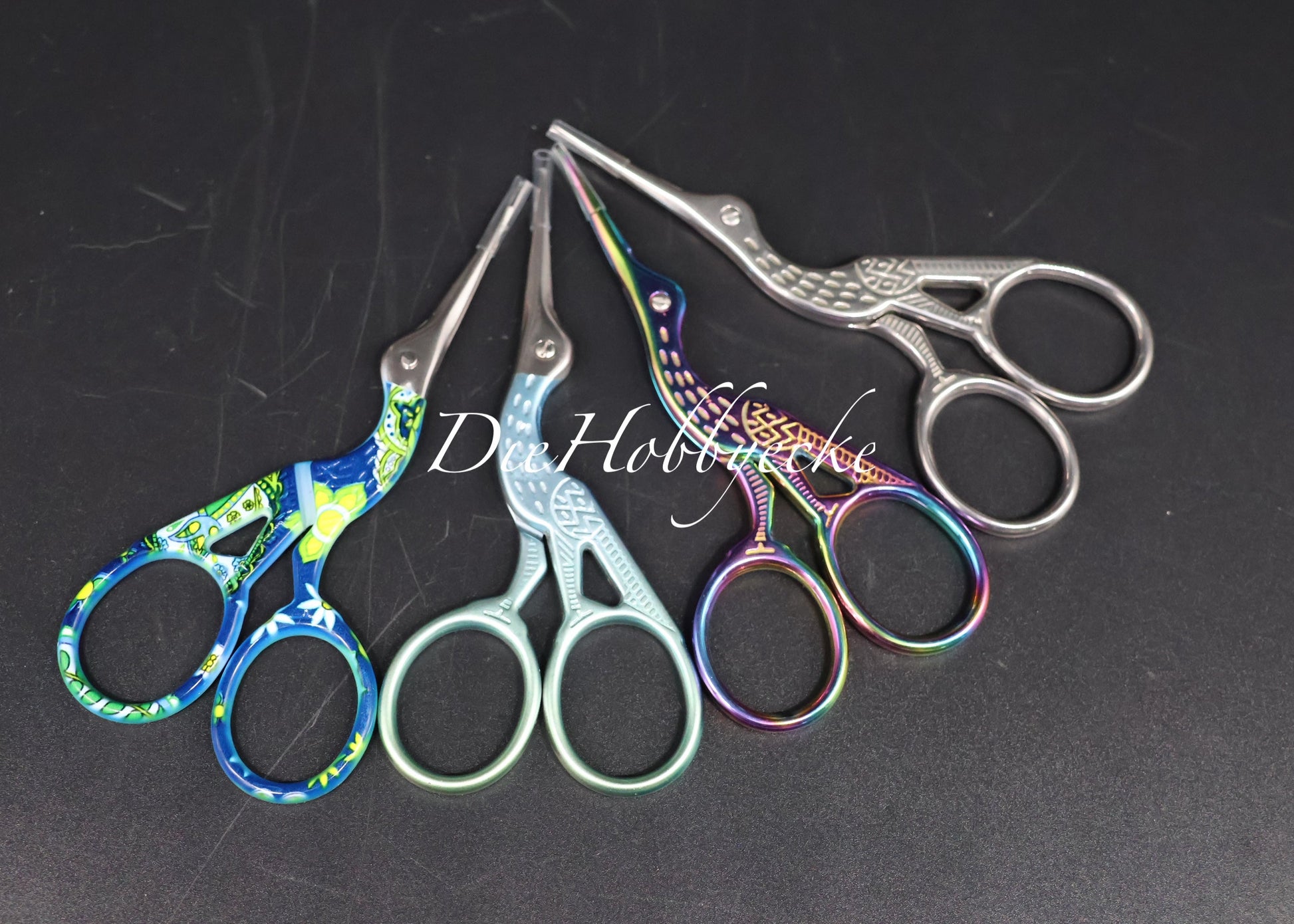 Diamond Painting Edelstahl Scheren Kranichform
