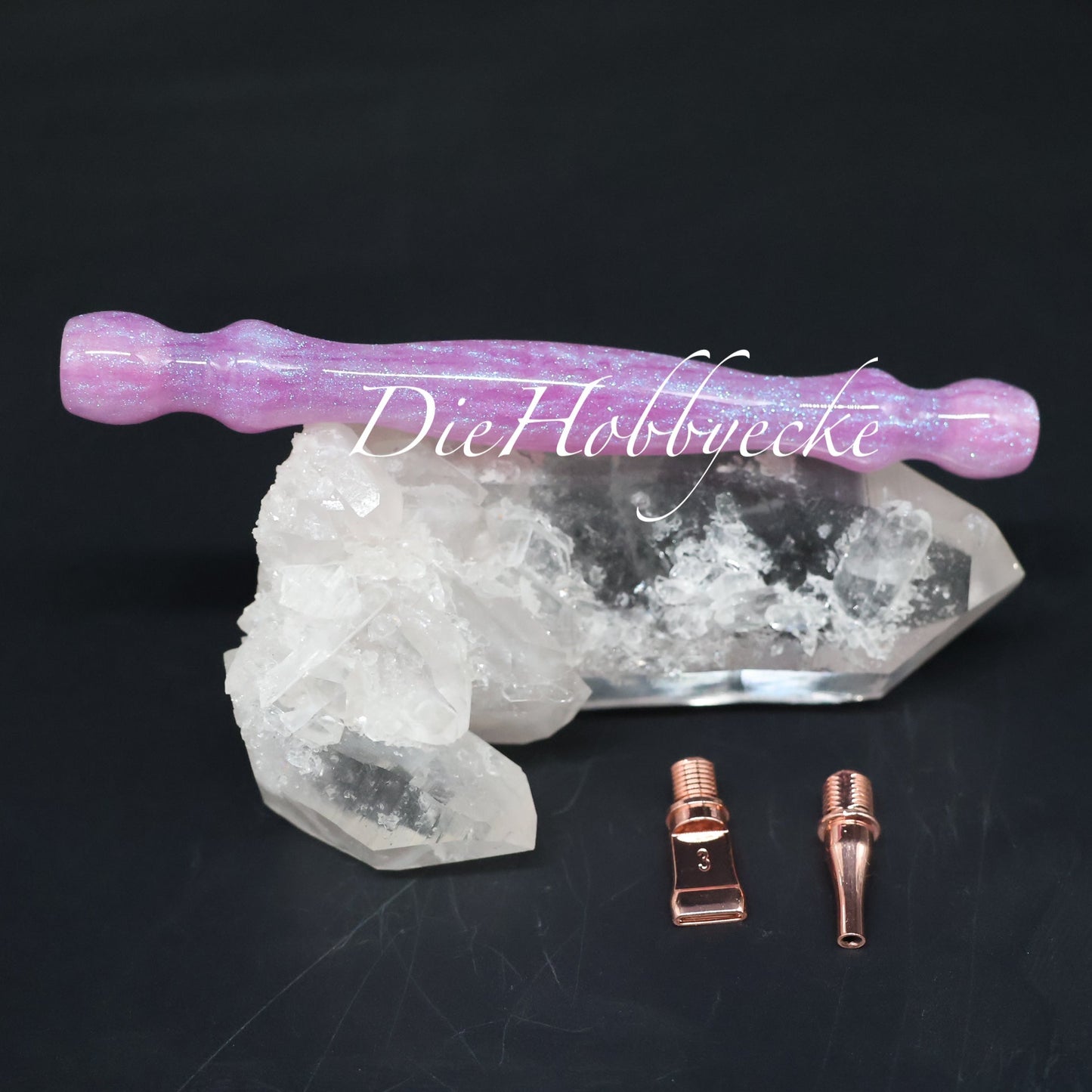Diamond Painting antiker Schimmer Harz Stift rosé