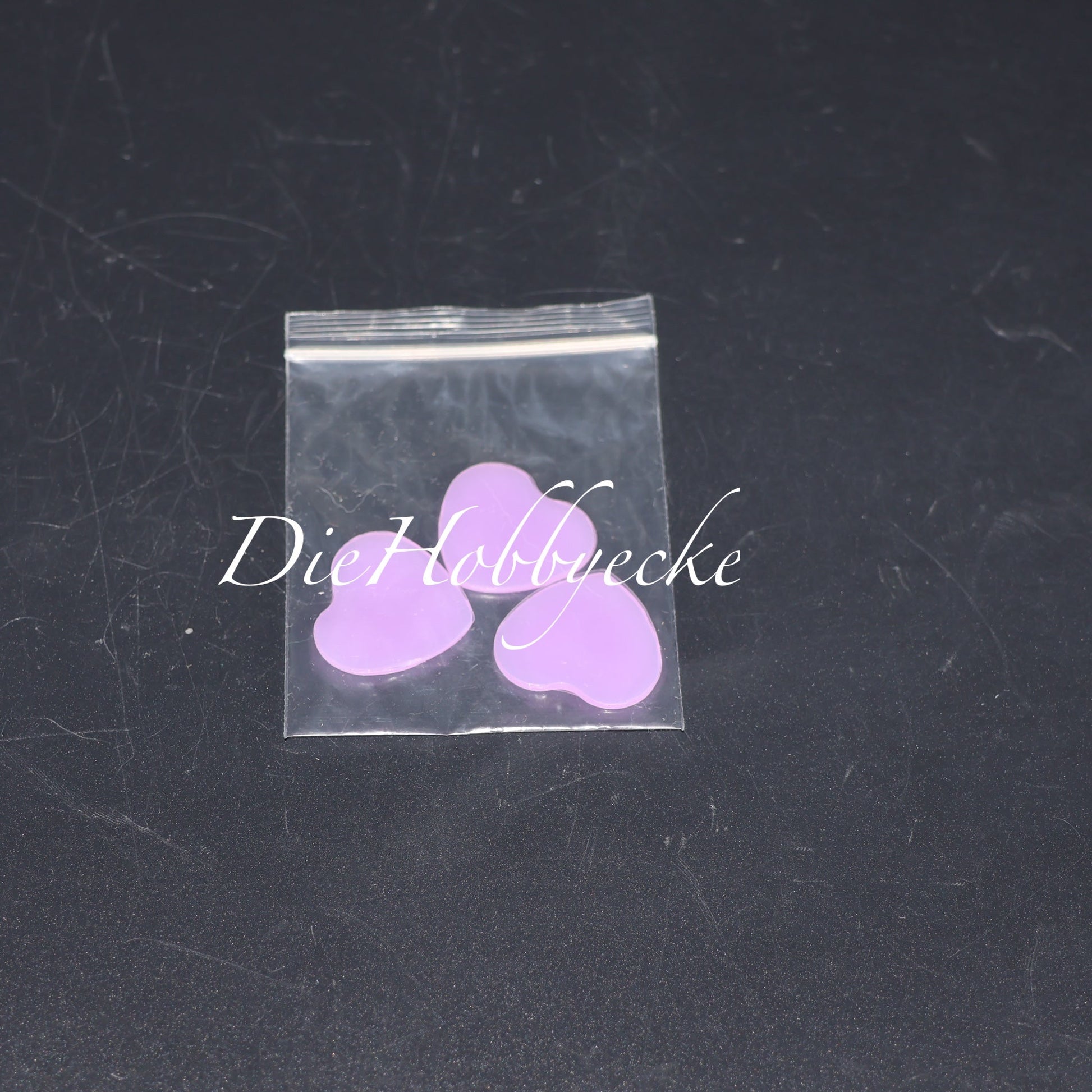 Diamond Painting Nachfüllpack Herzwachs lila