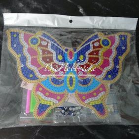 diamond painting Aufhaenger Schmetterling bunt