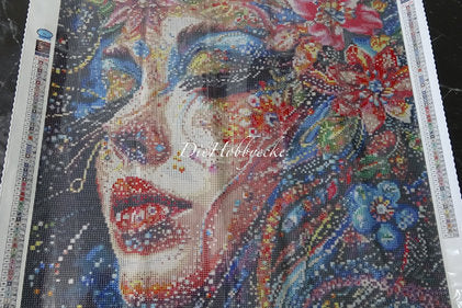 Diamond Painting Künstlerbild Blumenfee
