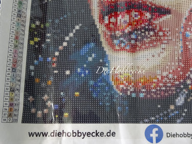 Diamond Painting Künstlerbild Blumenfee