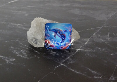 Diamond Painting KI-Künstlerbild Delfin