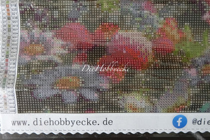 diamond painting Künstlerbild Drache Smiley
