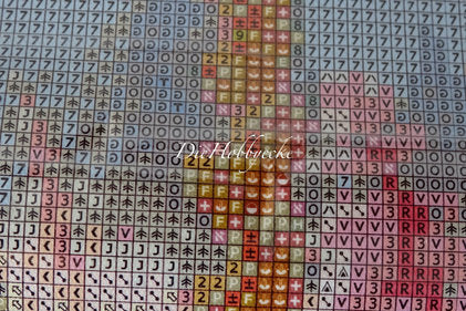 Diamond Painting KI-Künstlerbild Blume Lilie