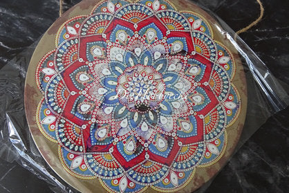 Diamond Painting rundes Teilbild Mandala Metallplatte