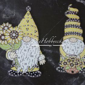 diamond painting Lesezeichen Wichtel