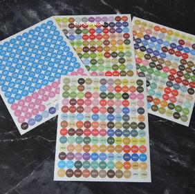 Diamond Painting Sticker mit DMC Nummern