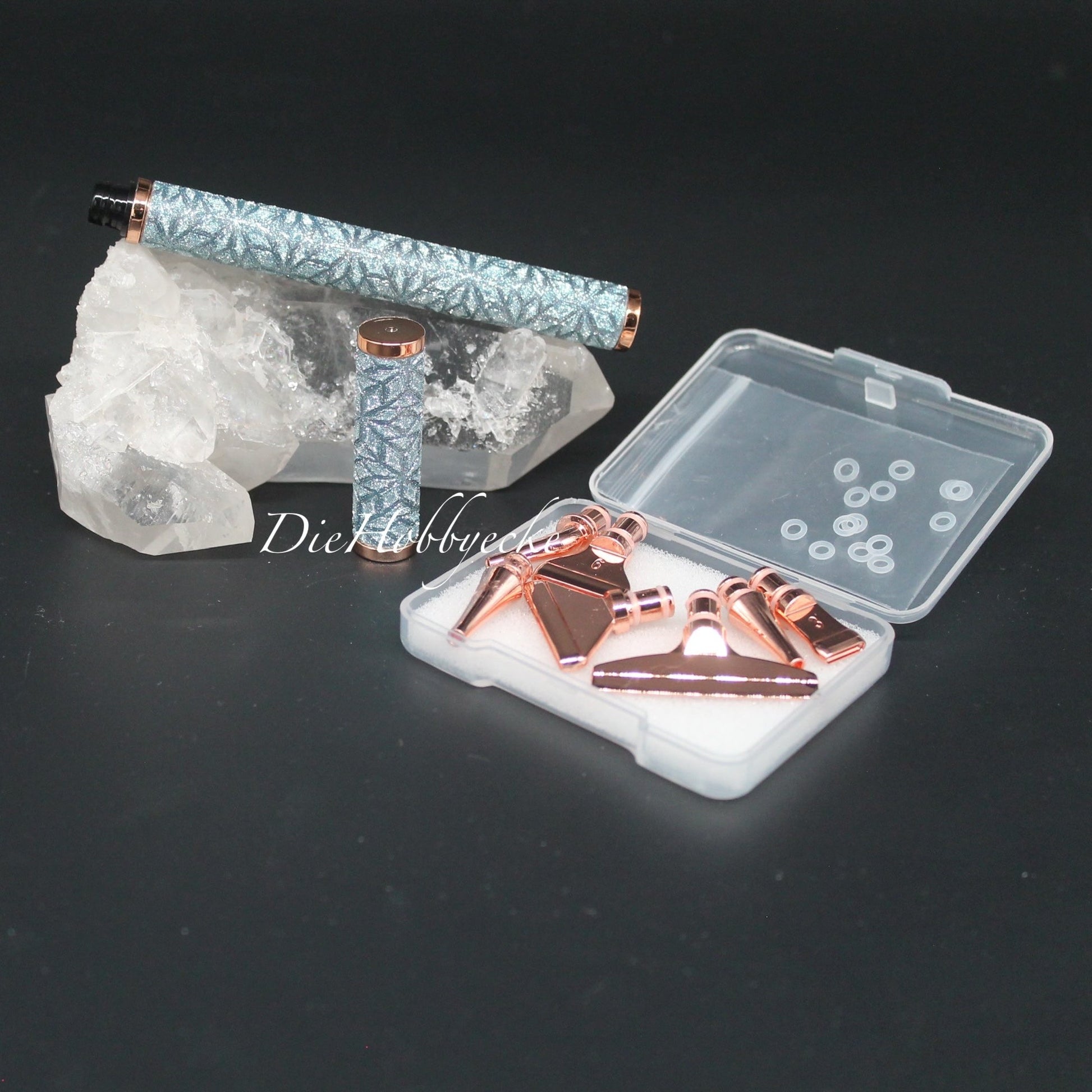 Diamond Painting Glitzerstifte mit Edelstahlaufsätze