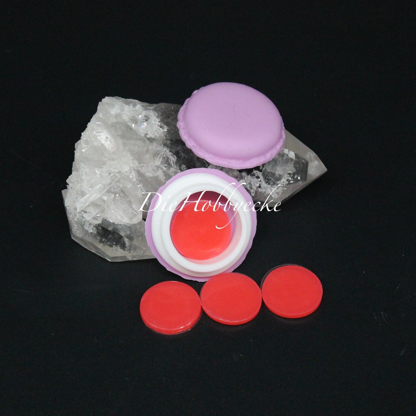 Diamond Painting Wachs Macaron lila