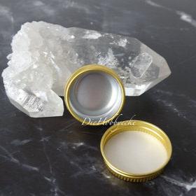 Diamond Painting kleine goldene Wachsdose metall