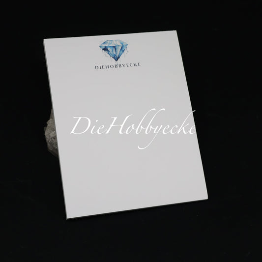 Diamond Painting Notizblock mit DieHobbyecke-Logo