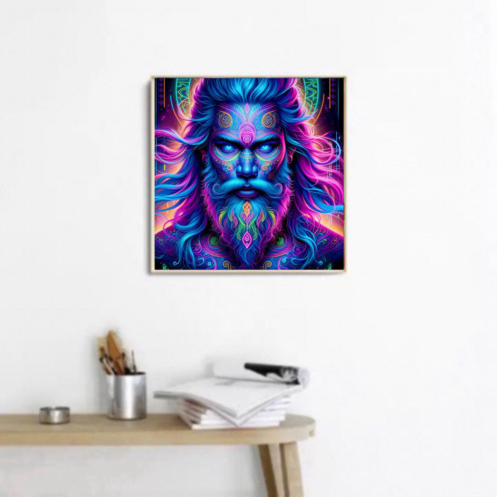 Diamond Painting Bild Zephyros spiritueller Windgeist