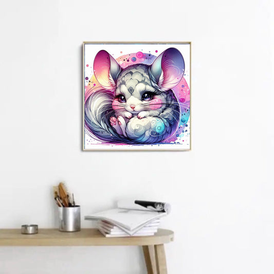 Diamond Painting Bild Chinchilla Frieda