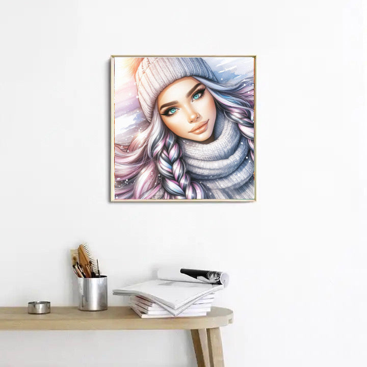 Diamond Painting 4 50x50 Bilder im Bundle 4 Jahreszeiten with DiamondPaintingBee