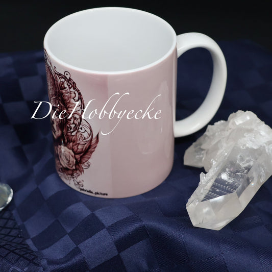 Kreative Ideen Künstlertasse Rose-Lady